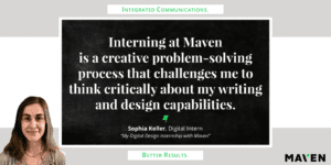 My Digital Design Internship with Maven