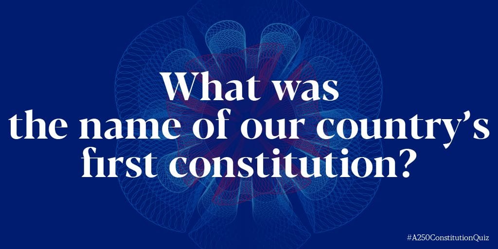 America 250 Launches Constitution Quiz in Celebration of Constitution Week